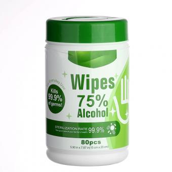 75% alcohol sterilization wipes