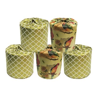 Environmental protection and biodegradable roll paper made of bamboo